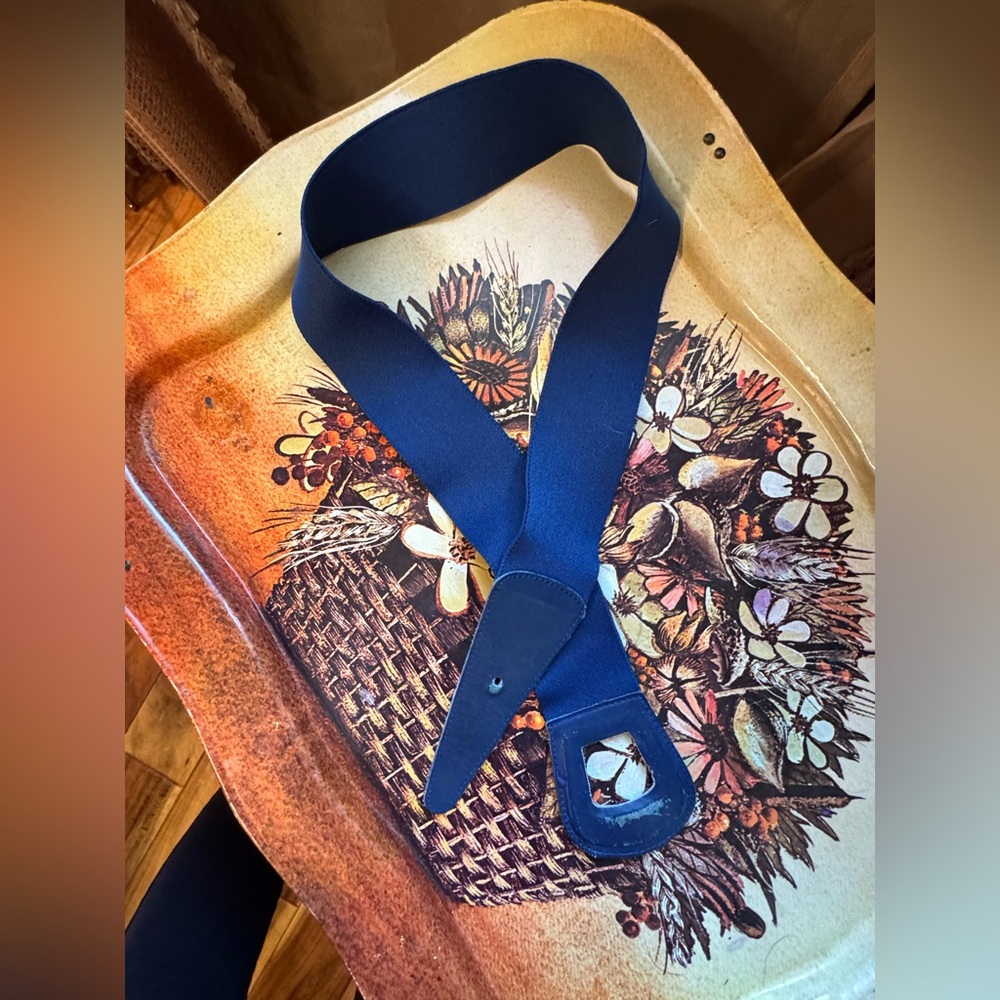 VTG  Blue Stretch Belt